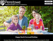 Tablet Screenshot of penstoweholidays.co.uk